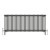 Raw Metal Double Cast Iron Designer Radiator 600x1460mm - Vitale by Dolce