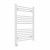 Straight Heated Towel Rail 800x600mm White with Touch Screen Thermostatic Heating element Masaccio By Dolce