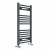 Anthracite Curved Heated Towel Rail 800x400 mm Benessere by Dolce
