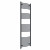 Curved Heated Towel Rail 1800x600mm Anthracite with manual heating element Nebbia By Dolce
