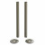 Polished Antique Brass Radiator Valve Kit Serafino by Venice