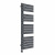 Flat Panel Designer Towel Radiator 1380mm x 500mm Anthracite with Touch Screen Thermostatic Heating element Tiziano By Dolce