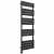Flat Panel Heated Towel Rail 1600x600mm 15 Ladder Black with Square Touch Screen Thermostatic Heating element Solare By Dolce