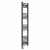 Curved Heated Towel Rail 1400x300mm Anthracite with WIFI Button Screen Thermostatic Heating element Nebbia By Dolce