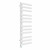 Round Designer Towel Radiator 1200mm x 450mm White with Button Screen Thermostatic Heating element Tiziano By Dolce
