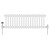 White Double Cast Iron Designer Radiator 300x830mm - Vitale by Dolce