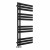 Black D Shape Designer Towel Radiator 1200x600 mm Futura by Dolce