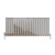 Chrome Single Flat Panel Designer Radiator 600x1428mm - Aurora by Dolce