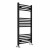 Black Curved Heated Towel Rail 1000x500 mm Benessere by Dolce
