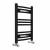 Black Curved Heated Towel Rail 600x400 mm Benessere by Dolce