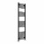 Black Straight Heated Towel Rail 1800x500 mm Calda by Dolce