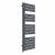 Flat Panel Designer Towel Radiator 1380mm x 500mm Anthracite with manual heating element Tiziano By Dolce