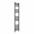 Anthracite Curved Heated Towel Rail 1800x400 mm Benessere by Dolce