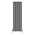 Anthracite Single Oval Panel Designer Radiator 1600x472mm - Altea by Dolce