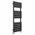 Black Flat Panel Heated Towel Rail 1200x450 mm Brunelleschi by Dolce