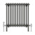 Raw Metal Double Cast Iron Designer Radiator 600x605mm - Vitale by Dolce
