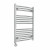 Curved Heated Towel Rail 800x600mm Chrome with Touch Screen Thermostatic Heating element Nebbia By Dolce