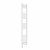 Curved Heated Towel Rail 1600x300mm White with Touch Screen Thermostatic Heating element Nebbia By Dolce