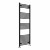 Black Curved Heated Towel Rail 1600x600 mm Benessere by Dolce