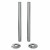 Chrome Radiator Valve Kit Serafino by Venice