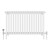 White Quadruple Cast Iron Designer Radiator 600x1010mm Vitale by Dolce
