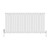 White Double Flat Panel Designer Radiator 600x1156mm Aurora by Dolce
