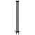 Black Quadruple Cast Iron Designer Radiator 1800x200mm Vitale by Dolce