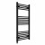 Straight Heated Towel Rail 1000x500mm Black with manual heating element Masaccio By Dolce