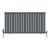 Anthracite Single Flat Panel Designer Radiator 600x1156mm - Aurora by Dolce