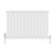 White Double Flat Panel Designer Radiator 600x884mm Aurora by Dolce