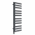 Round Designer Towel Radiator 1200mm x 450mm Anthracite with Touch Screen Thermostatic Heating element Tiziano By Dolce