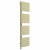 Flat Panel Designer Towel Radiator 1800mm x 500mm Brushed Brass with Button Screen Thermostatic Heating element Tiziano By Dolce