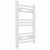 Curved Heated Towel Rail 600x400mm White with manual heating element Nebbia By Dolce