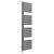 Flat Panel Designer Towel Radiator 1800mm x 500mm Gunmetal with Touch Screen Thermostatic Heating element Tiziano By Dolce