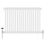 White Double Cast Iron Designer Radiator 600x830mm - Vitale by Dolce