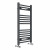 Anthracite Straight Heated Towel Rail 800x400 mm Calda by Dolce