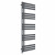 D shape Designer Towel Radiator 1600mm x 600mm Anthracite with manual heating element Tiziano By Dolce