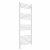 Straight Heated Towel Rail 1400x600mm White with Button Screen Thermostatic Heating element Masaccio By Dolce