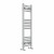 Chrome Straight Heated Towel Rail 1000x300 mm Calda by Dolce