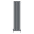 Anthracite Single Flat Panel Designer Radiator 1800x408mm - Aurora by Dolce