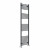 Anthracite Straight Heated Towel Rail 1800x500 mm Calda by Dolce