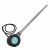 300W Black Round Button Screen Thermostatic Heating Element with WiFi Serenata by Venice