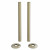 Brushed Brass Radiator Valve Kit Serafino by Venice