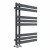 Anthracite D Shape Designer Towel Radiator 800x600 mm Futura by Dolce