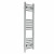 Straight Heated Towel Rail 1000x300mm Chrome with manual heating element Masaccio By Dolce