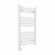 Straight Heated Towel Rail 800x500mm White with Touch Screen Thermostatic Heating element Masaccio By Dolce