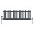 Anthracite Double Cast Iron Designer Radiator 300x830mm - Vitale by Dolce
