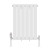 White Single Flat Panel  Designer Radiator 600x408mm Aurora by Dolce