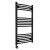 Curved Heated Towel Rail 1000x600mm Black with Touch Screen Thermostatic Heating element Nebbia By Dolce