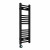 Straight Heated Towel Rail 800x300mm Black with WIFI Button Screen Thermostatic Heating element Masaccio By Dolce